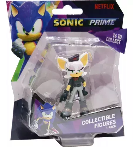 Figura Coleccionable Rouge 6 cms Premium - Sonic Prime