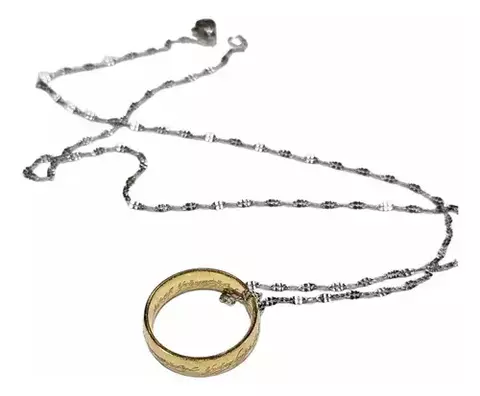 Collar Anillo Único de Poder el Señor de los Anillos - Talle 8 - comprar online