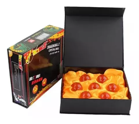 Esferas del Dragón 7 Unidades 3,5 cms Con estuche - Dragon Ball