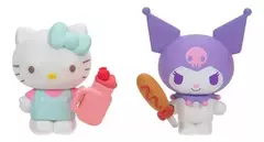 Hello Kitty Pack x 2 Figuras - Hello Kitty y Kuromi - comprar online
