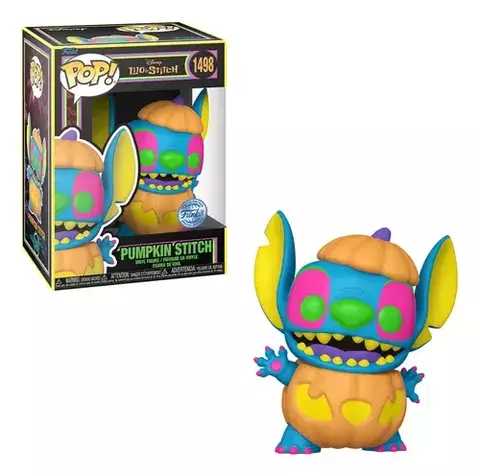 Funko Pop! Pumpkin Stitch #1498 Black Light - Lilo & Stitch