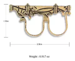 Anillo de Honda Portal Doctor Strange de Metal - Aye & Marcos Toys