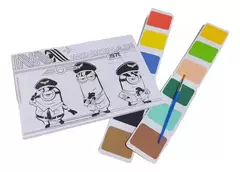 Los Minions Pintando con Acuarelas - Tapimovil en internet