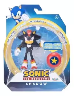 Figura Muñeco Articulado Shadow con Accesorio Jakks Pacific - Sonic - comprar online