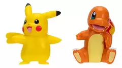 Mini Figuras Pokemon Pikachu y Charmander - comprar online