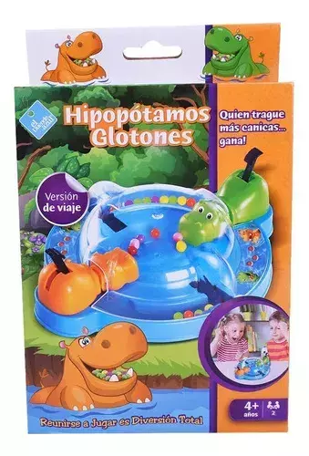 Juego de Mesa Hipopótamos Glotones - El Duende Azul