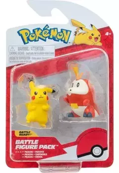 Mini Figuras Pokémon Pikachu y Chochodile - comprar online