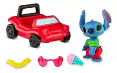 Figura Playset Stitch con Auto 5 Piezas - Tapimovil Lilo & Stitch - comprar online