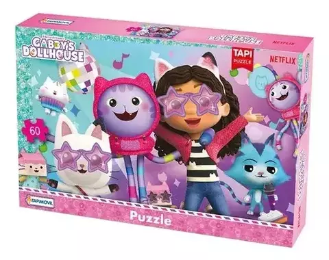 Puzzle Rompecabezas Gabby's Dollhouse 60 Piezas - Tapimovil