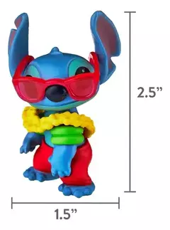 Figura Playset Stitch con Auto 5 Piezas - Tapimovil Lilo & Stitch - Aye & Marcos Toys
