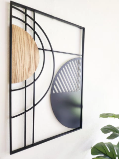 Cuadro Metalico Decorativo Con Marco 60 x 40 CM (CP4131)
