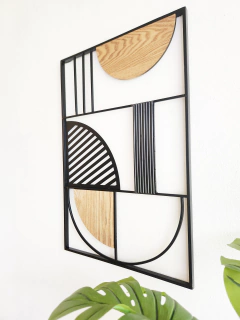 Cuadro Metalico Decorativo Con Marco 60 x 40 CM (CP4141) - comprar online