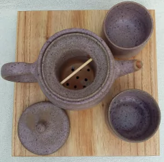 Tea pot recta Mora moteada - Kuwota/Mado