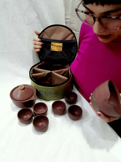 Set de viaje para té Primavera - Kuwota/Mado