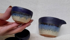 Set de viaje para té Azul Profundo en internet