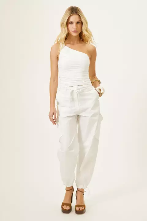 CALÇA BALLON POLIANA BRANCO