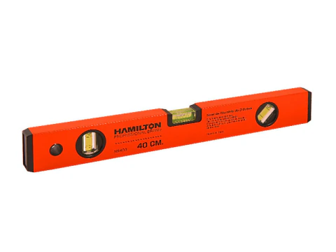 NIVEL DE MANO ALUMINIO HAMILTON 400mm