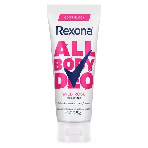 REXONA ALL BOSY DEO WILD ROUGE 75GR - comprar online