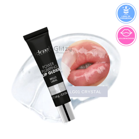 CRYSTAL Power Plumping Lip Gloss voluminizador IDRAET