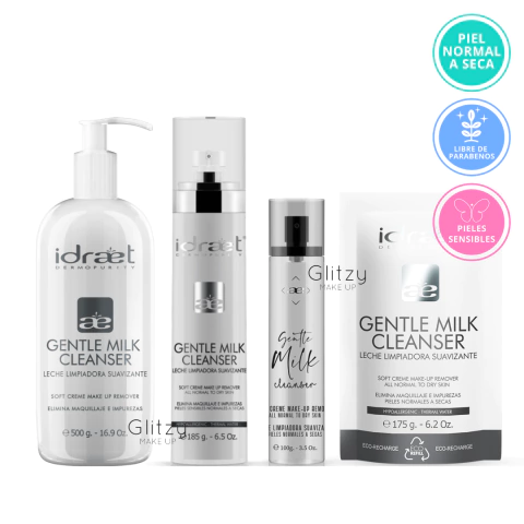 GENTLE MILK leche limpiadora suavizante IDRAET