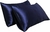 AZUL MARINO - Funda de SATEN almohada 40x70 - AMBBAR - comprar online
