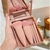 Set de 5 brochas con espejo y estuche - CITY GIRL - GLITZY MAKEUP SHOP