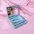 Set de 5 brochas con estuche + ESPEJO - GLITZY MAKEUP SHOP