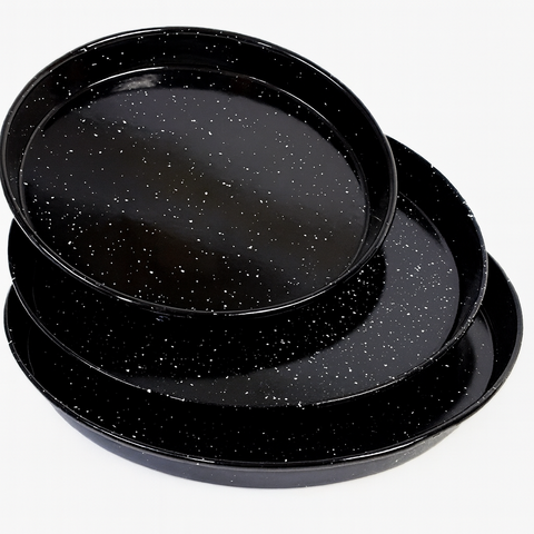 Pizzera de Chapa Enlozada 26cm