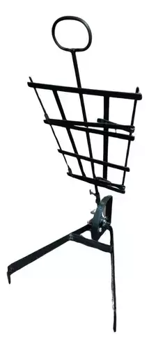 Asador Criollo Estaca Regulable Con Pie Chico - comprar online