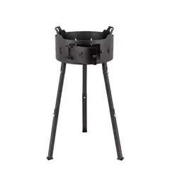 Parrilla Circular de Pie Desmontable CON PARRILLA Y APOYA DISCO - comprar online