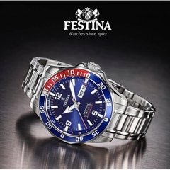 Reloj Festina Diver Cristal de Zafiro Sumergible 200m F20478/2 - comprar online