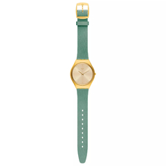 Relojes Swatch Reloj Green Moire Pulsera SWSYXG113 - Joyería Siufi