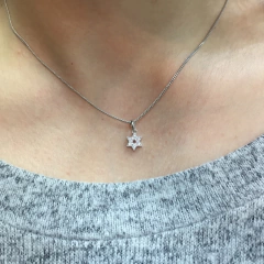 Colgante estrella plata 925 6030195 - tienda online
