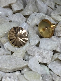 Imagen de Aros Facetados Oro 18K