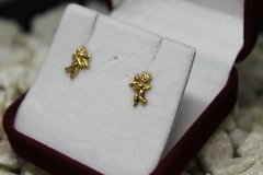 Aros Angelitos Oro 18k 0,80