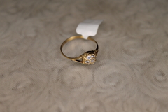 Anillo Frutillita con Cubic Zircon