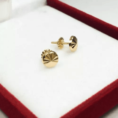 Aros Facetados Oro 18K en internet