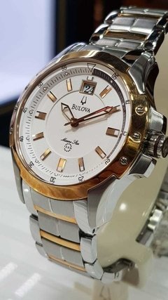 Reloj Bulova Hombre 98b129 Marine Star Sumergible - comprar online
