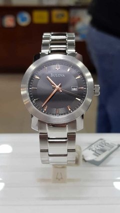 Reloj Bulova Hombre 96b179 Acero Calendario - comprar online
