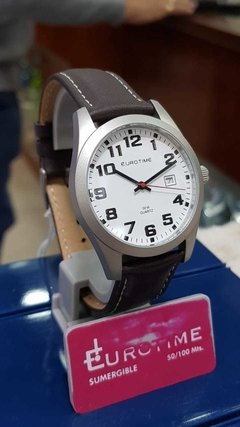 Reloj Hombre Eurotime 11/0012.00 cuero - Joyería Siufi
