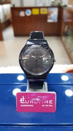 reloj eurotime hombre caucho 12/9009.1 - comprar online
