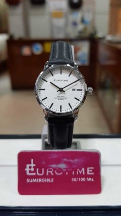 reloj eurotime mujer malla cuero 12/8400.00 - comprar online