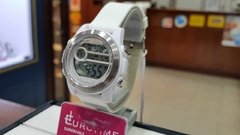 Reloj Mujer Eurotime 12/1196.01 Blanco Digital - comprar online