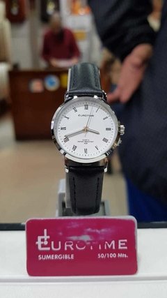 reloj eurotime mujer malla de cuero 12/5013.10 - comprar online