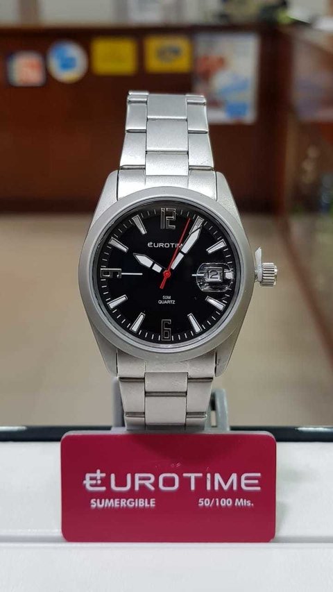 Reloj Eurotime hombre acero 11/2913.44 - comprar online