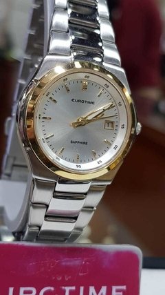 reloj eurotime dama acero combinado 11/7232.44