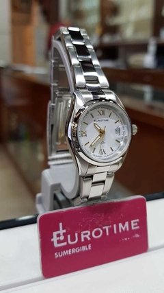 reloj eurotime dama acero 12/2917.44 - comprar online
