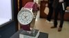 reloj 47 street dama malla cuero rosa
