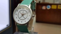 reloj 47 street dama malla cuero rosa - comprar online