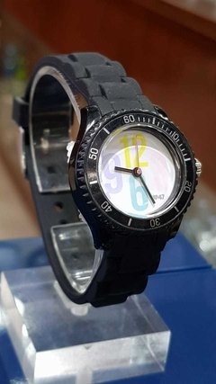 reloj 47 street caucho mujer - Joyería Siufi